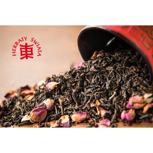 Herbata czerwona pu-erh CHIŃSKA RÓŻA